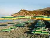 Ausgestatteter Strand