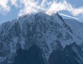 Berge in dem Aostatal