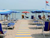 Ausgestatteter Strand