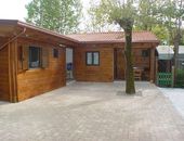 Der Bungalow des Campingplatzes