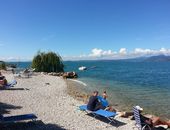 Der Strand von Camping Spiaggia d'Oro