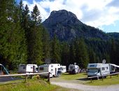 Camping in den Dolomiten