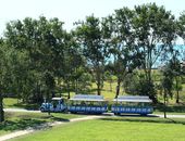Camping mit Shuttle Zug