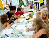Camping mit Kinderanimation