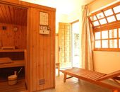 Raum mit Sauna