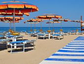 Der Privatstrand