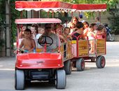 Campingplatz mit Kinderunterhaltung
