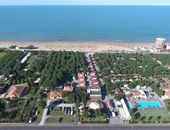 Camping an der Küste von Fano