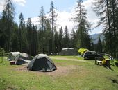 Camping in Zoldo-Tal, Dolomiten