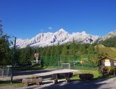 Camping auf der Dolomiten