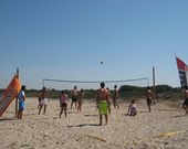 Beach Volley am Strand