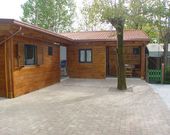 Der Bungalow des Campingplatzes