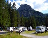 Camping in den Dolomiten