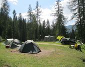 Camping in Zoldo-Tal, Dolomiten