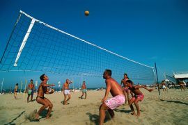 Beach Volley sulla spiaggia Beach Volley sulla spiaggia