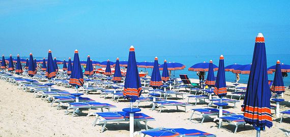 Der Strand von Camping Village