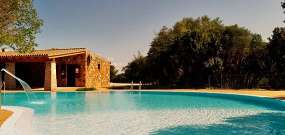 Der Pool des Camping
