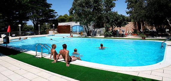 Camping Village mit Pool in der Toskana