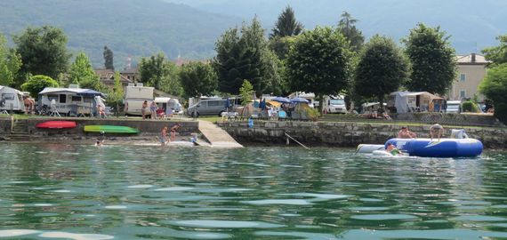 Campingplatz am Lago Maggiore