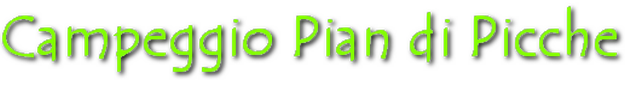 Campeggio Pian di Picche
