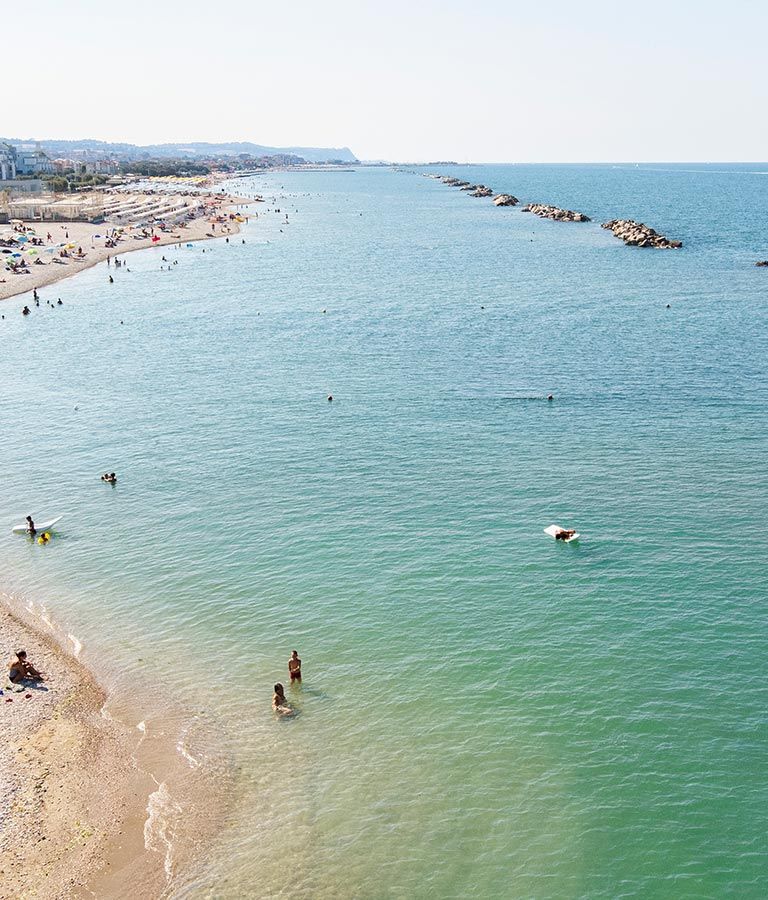 September noch am Strand