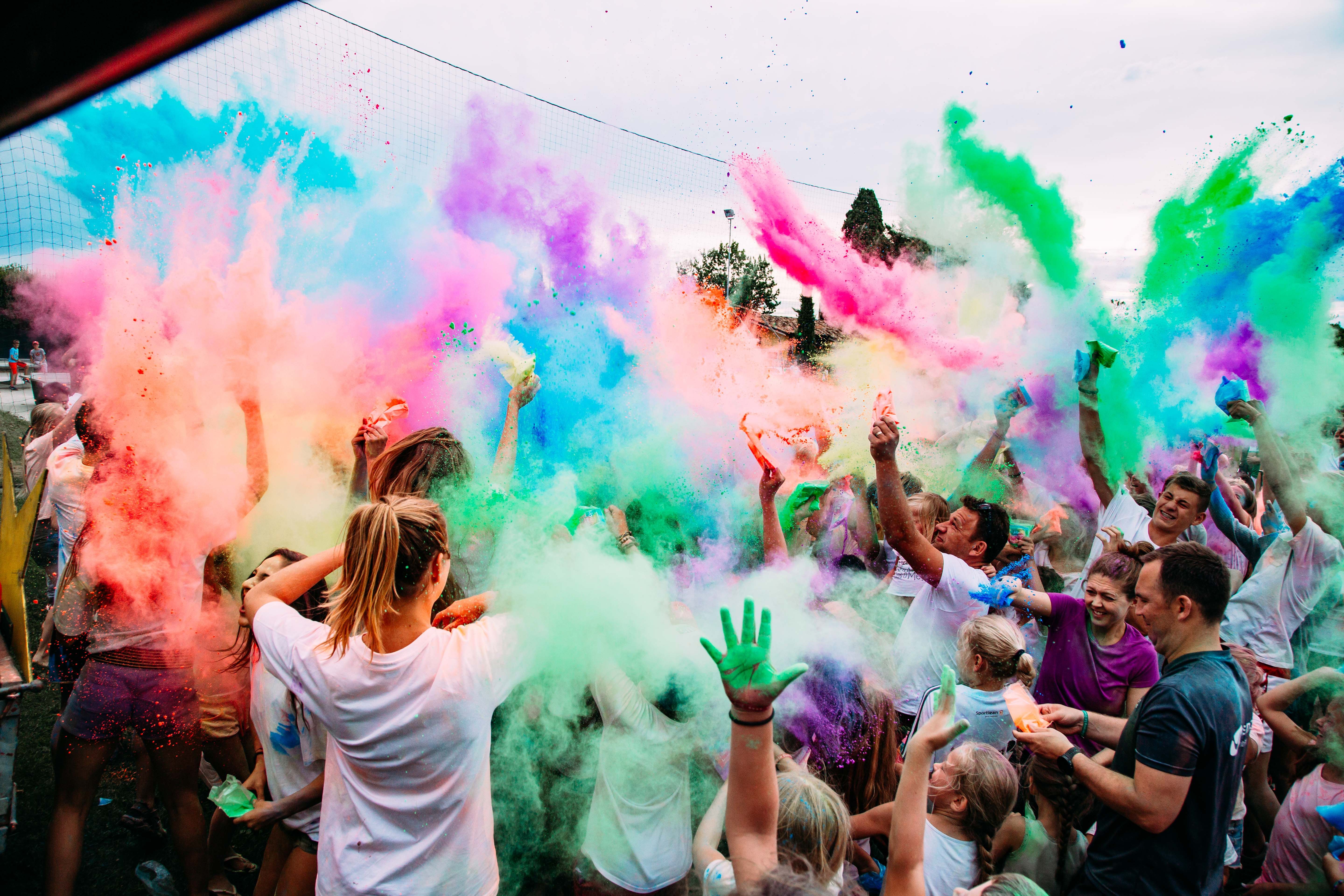 La Quercia Beach Party Color Run