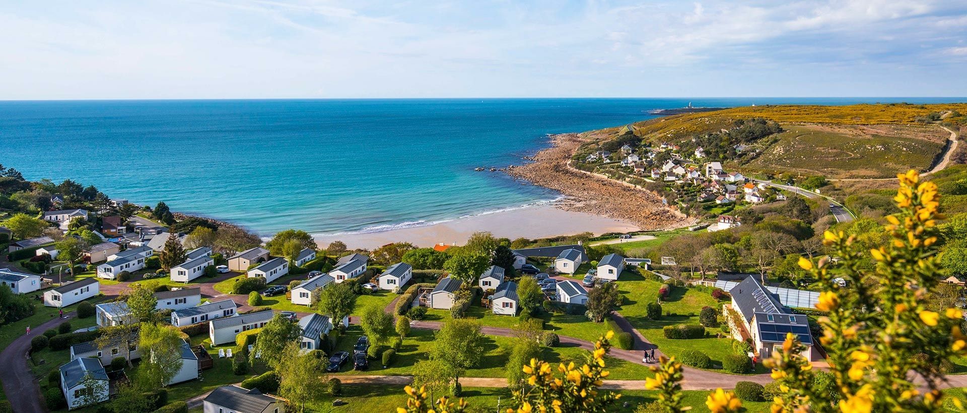 Castel L'Anse du Brick Maupertus-sur-Mer, Camping Normandie, Manche