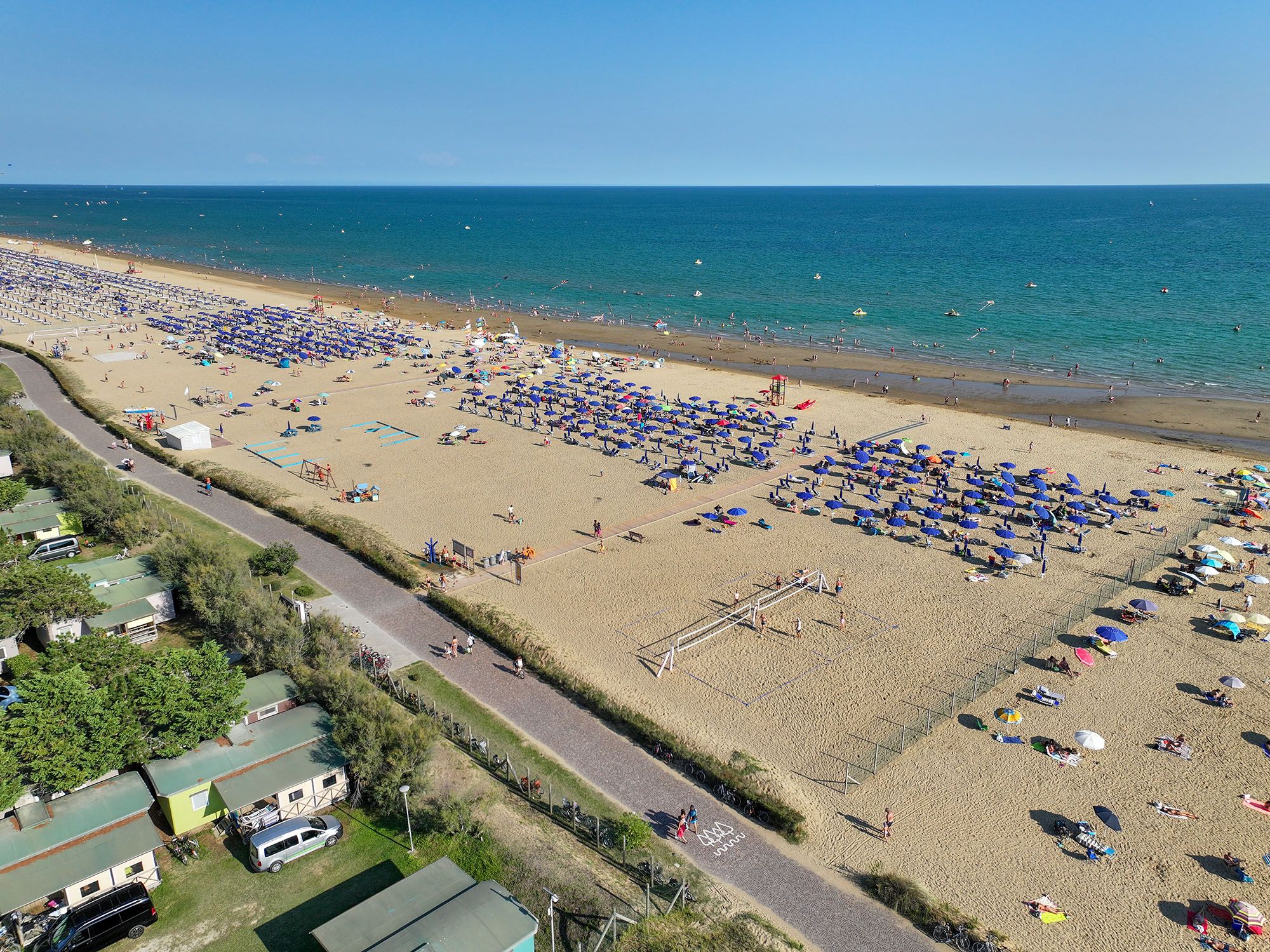 Weekly package for June in a camping village