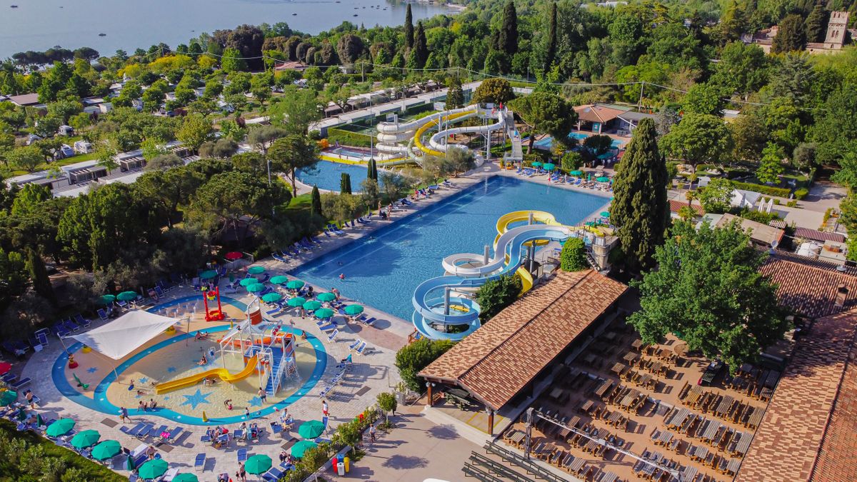 La Quercia Water Park on Lake Garda