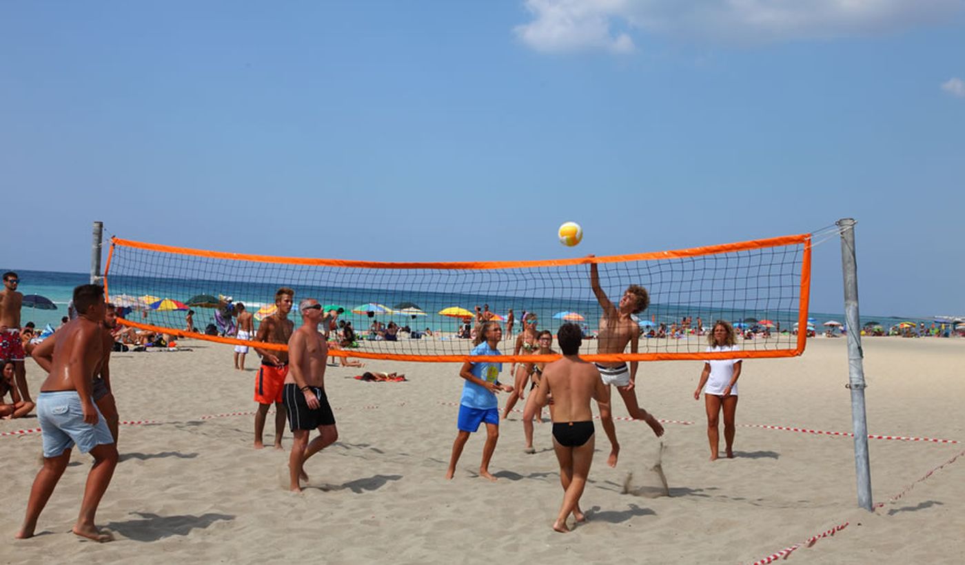 Beach Volley sulla spiaggia