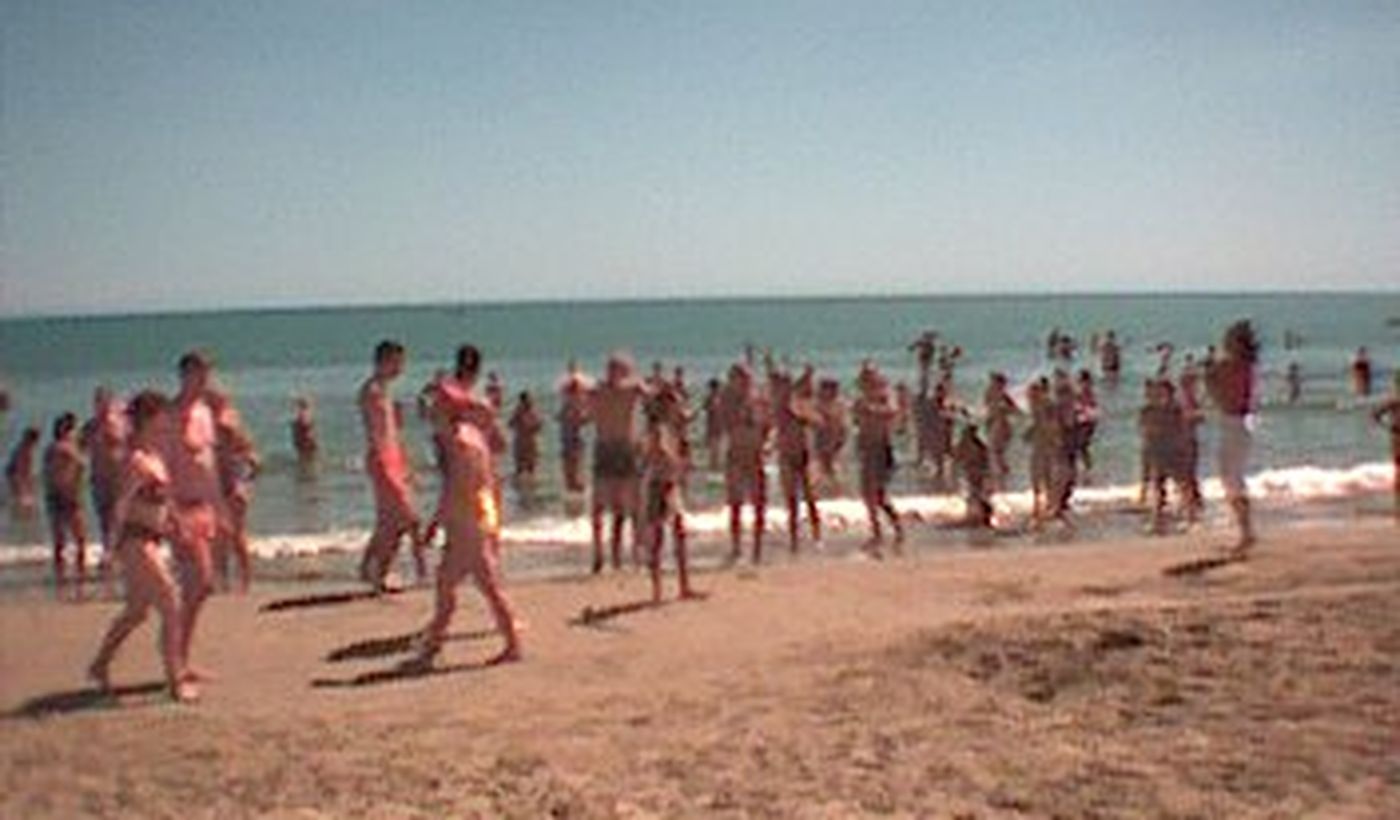 Animation on the beach