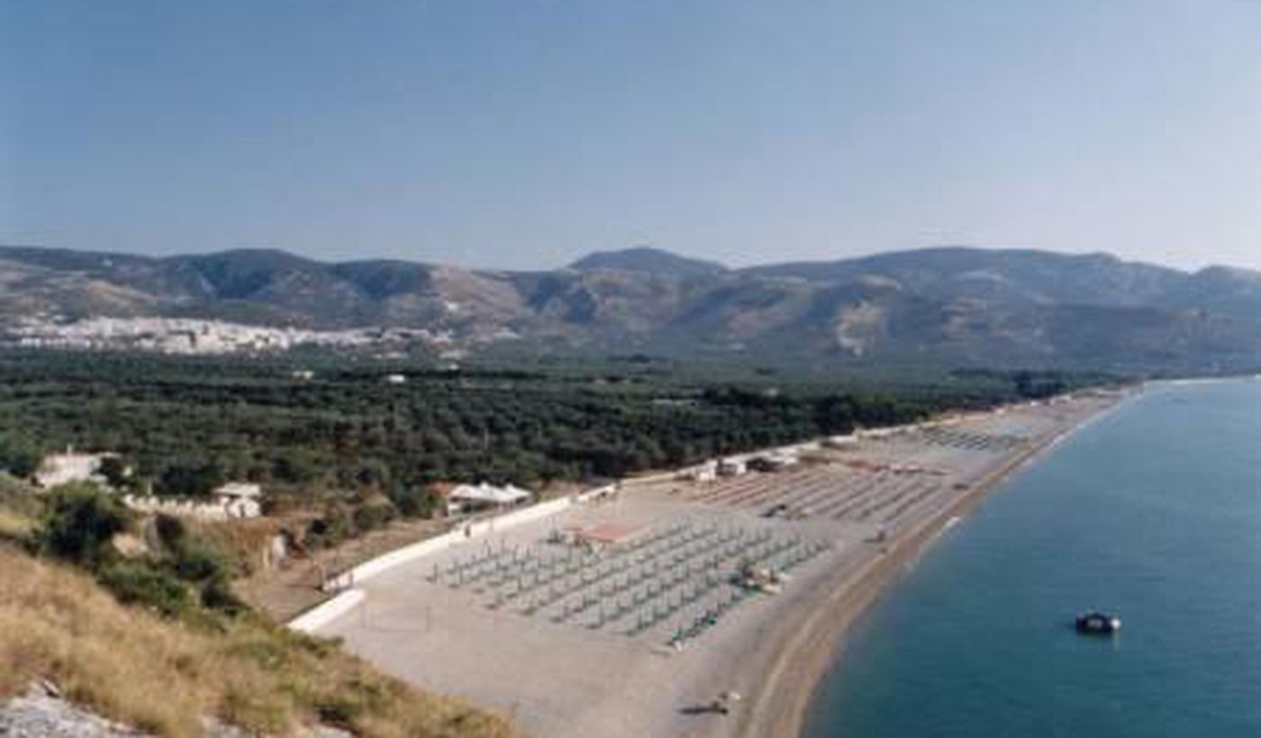 Beach in Manfredonia, Puglia