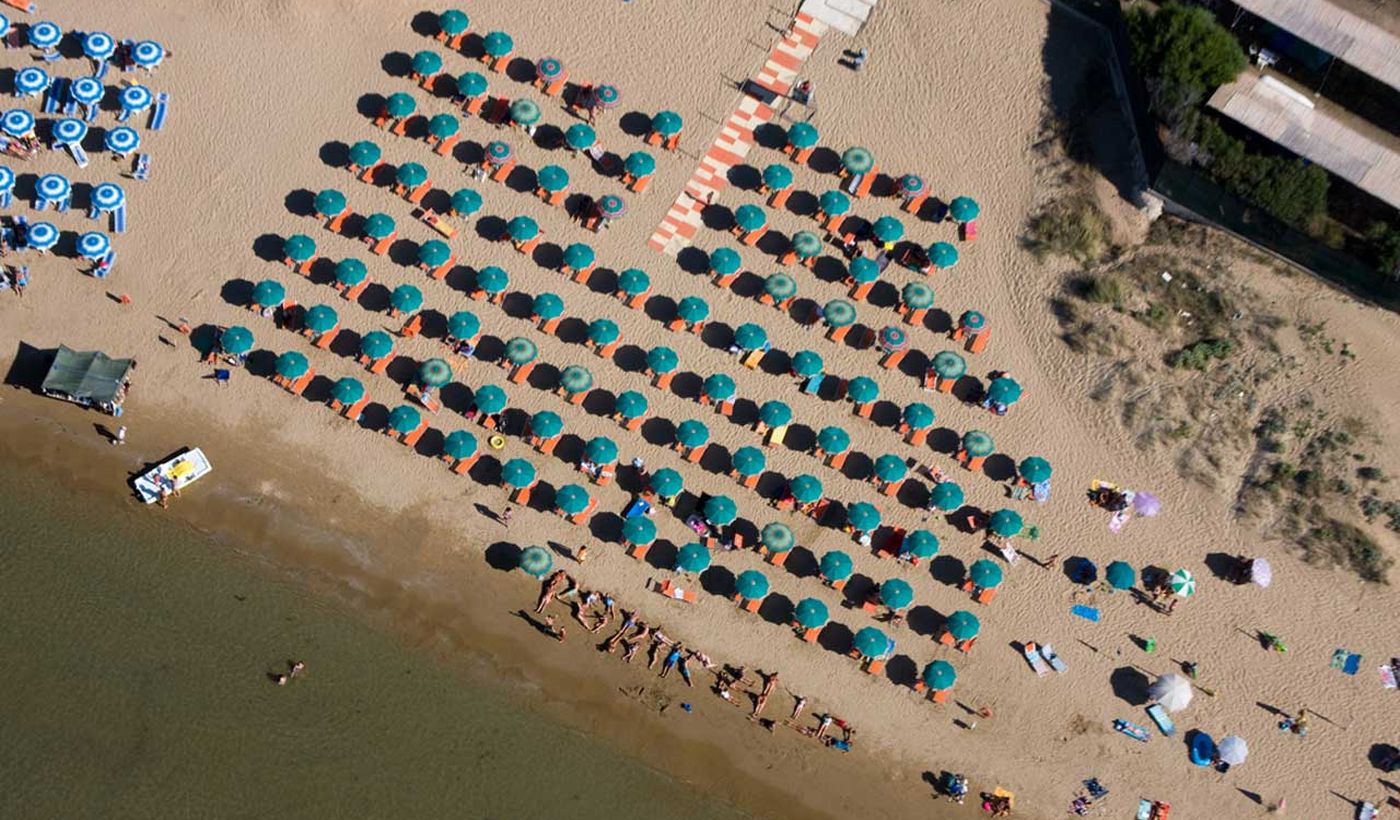 Spiaggia attrezzata