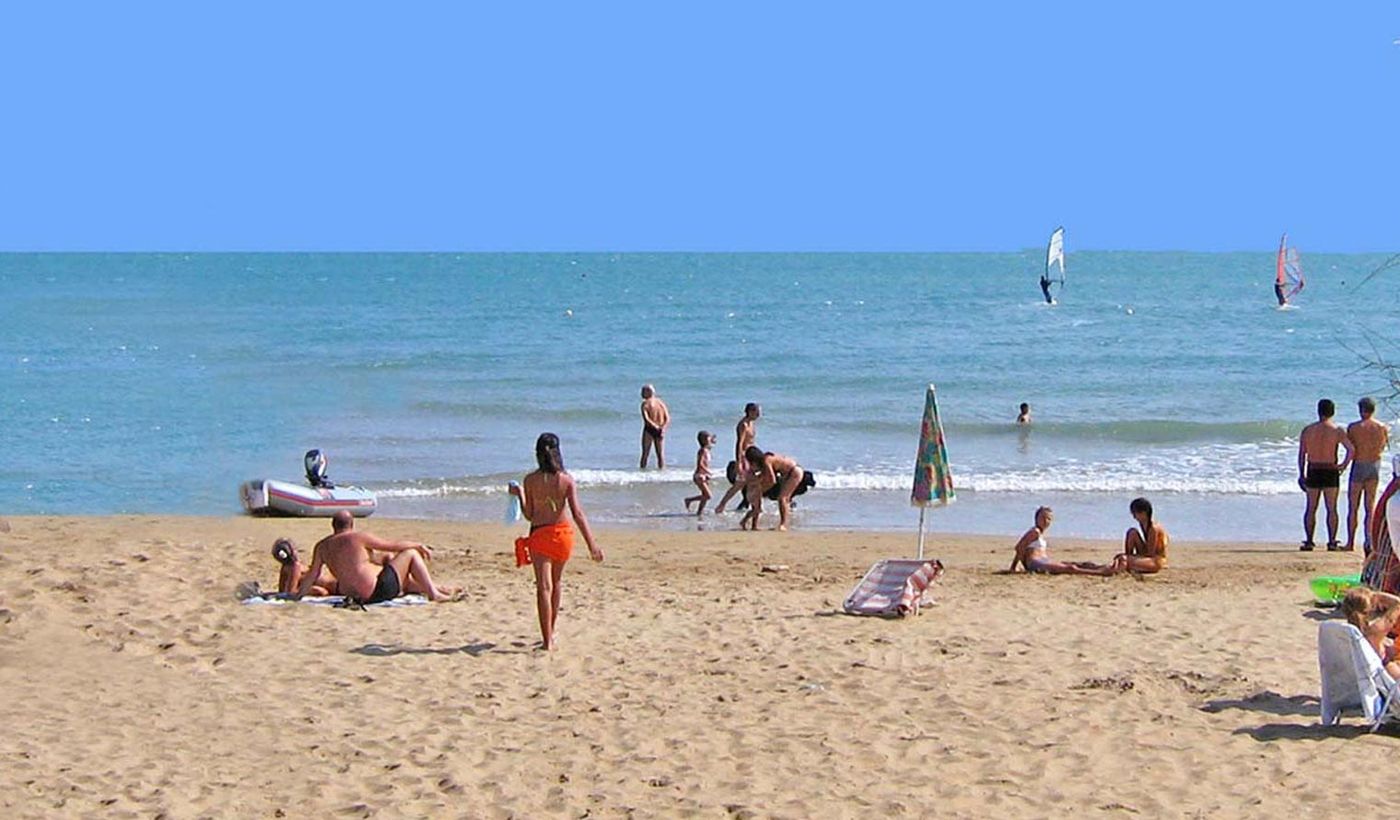 Der Strand in Apulien