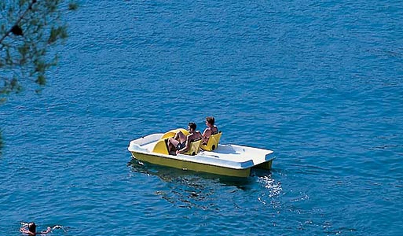 Pedal boat rental