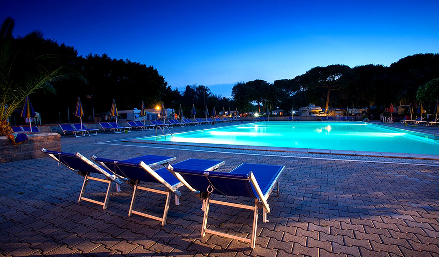 Camping mit Pool in der Toskana