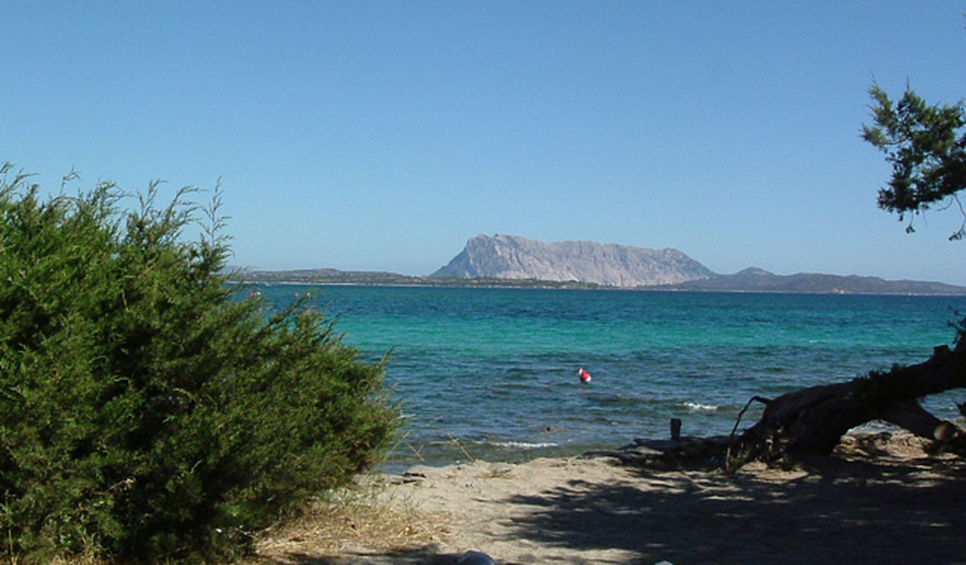 Camping on the beach in Sardinia