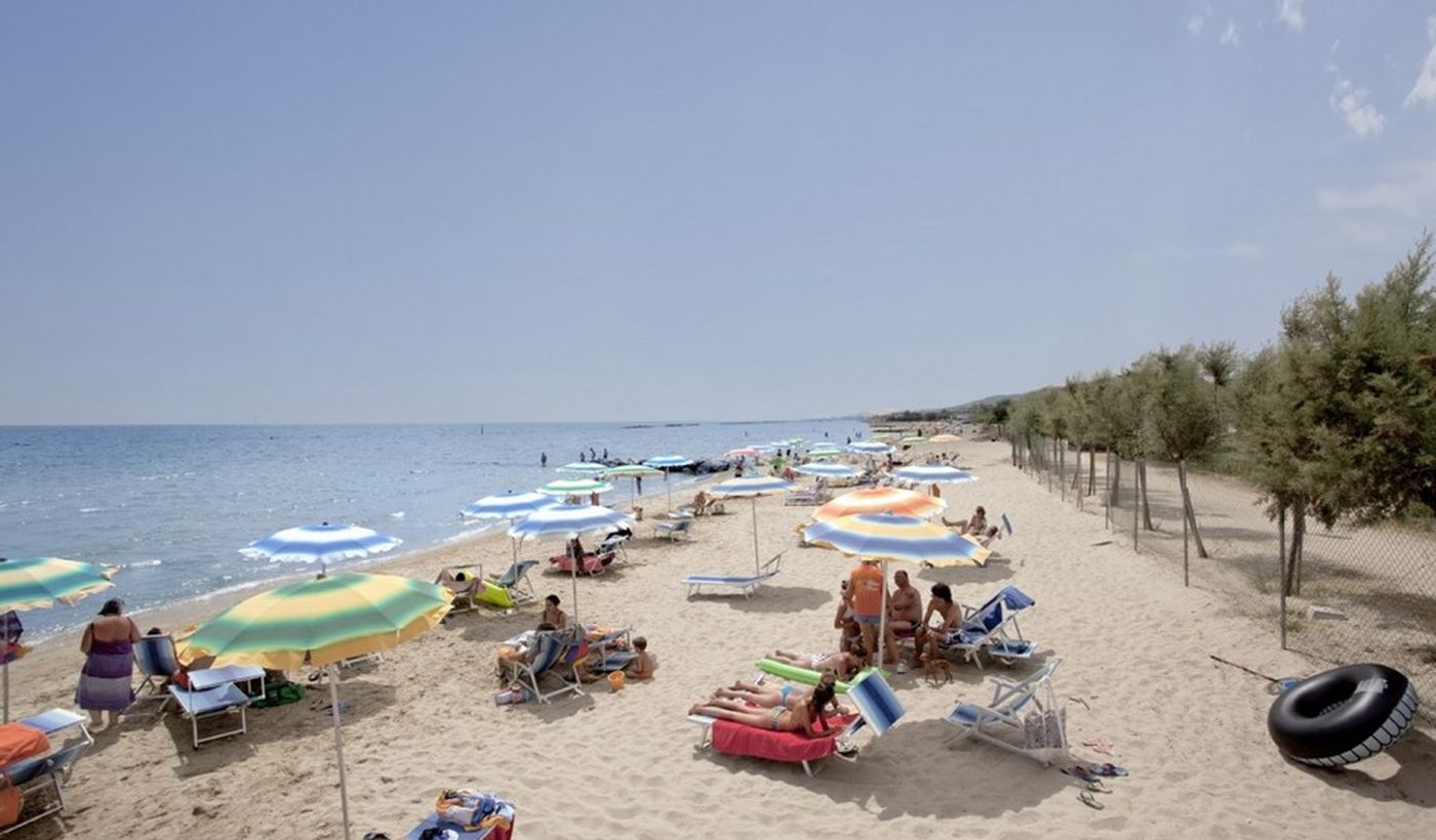 Der Strand van Villaggio Europa