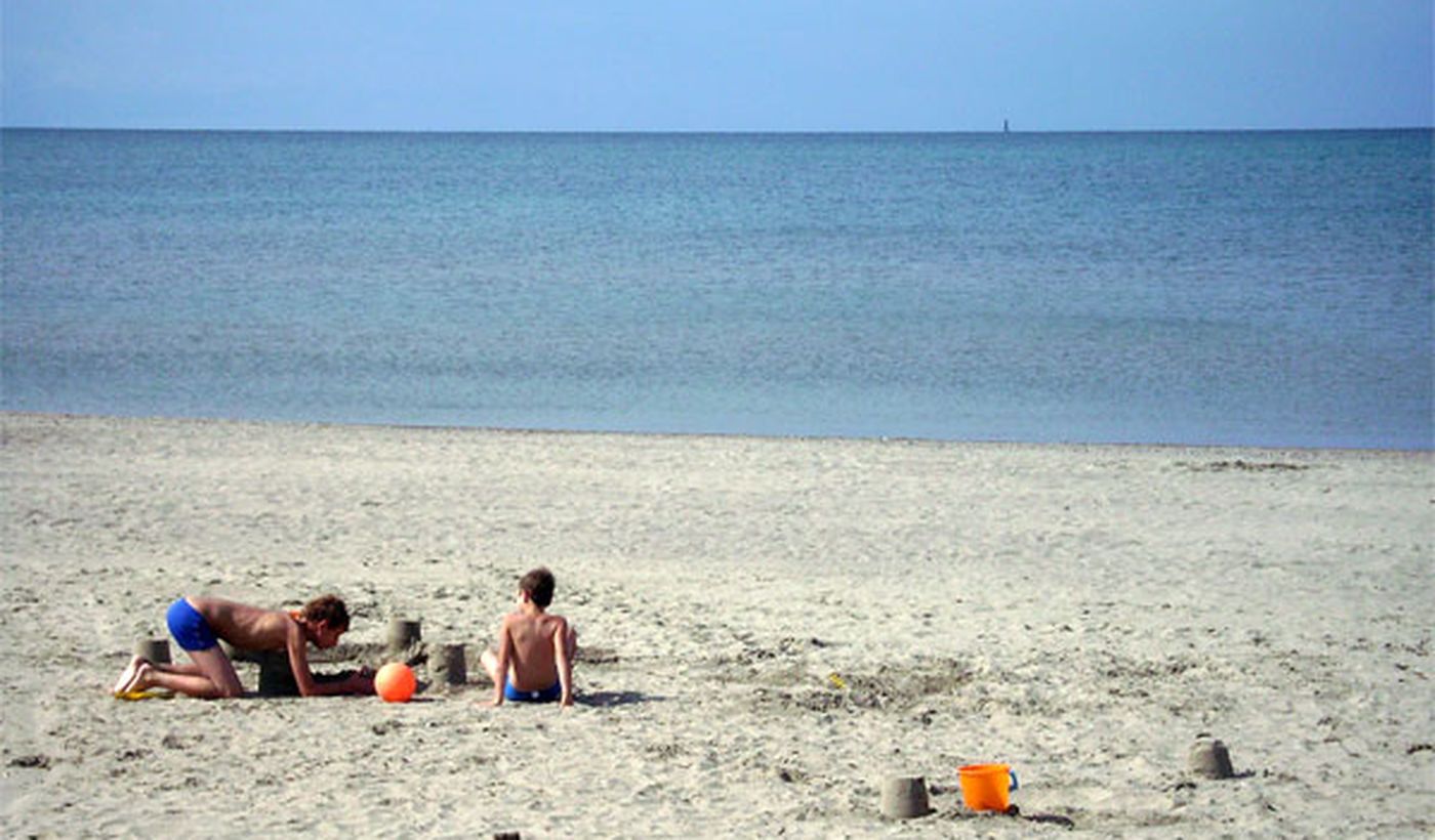 Spiaggia a Rosignano Marittimo