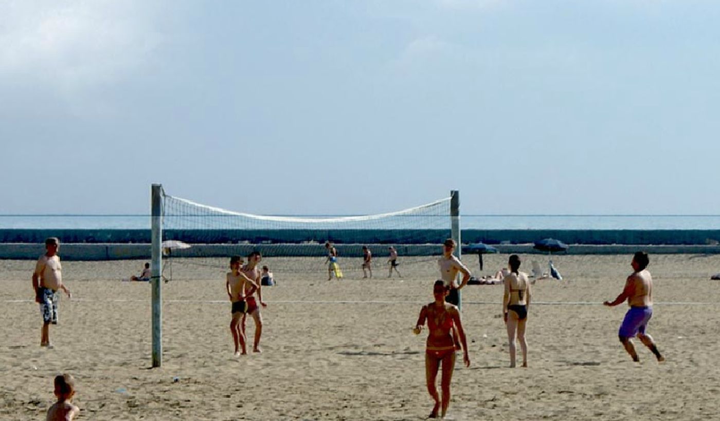 Beach Volley sulla spiaggia