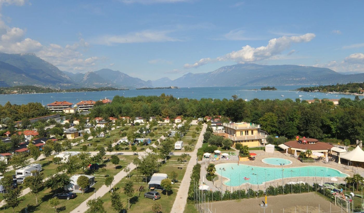 Village on Lake Garda