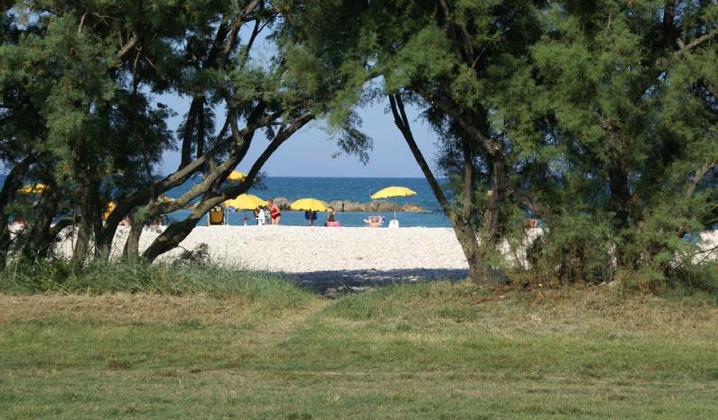 Der Strand von Residence Casabianca