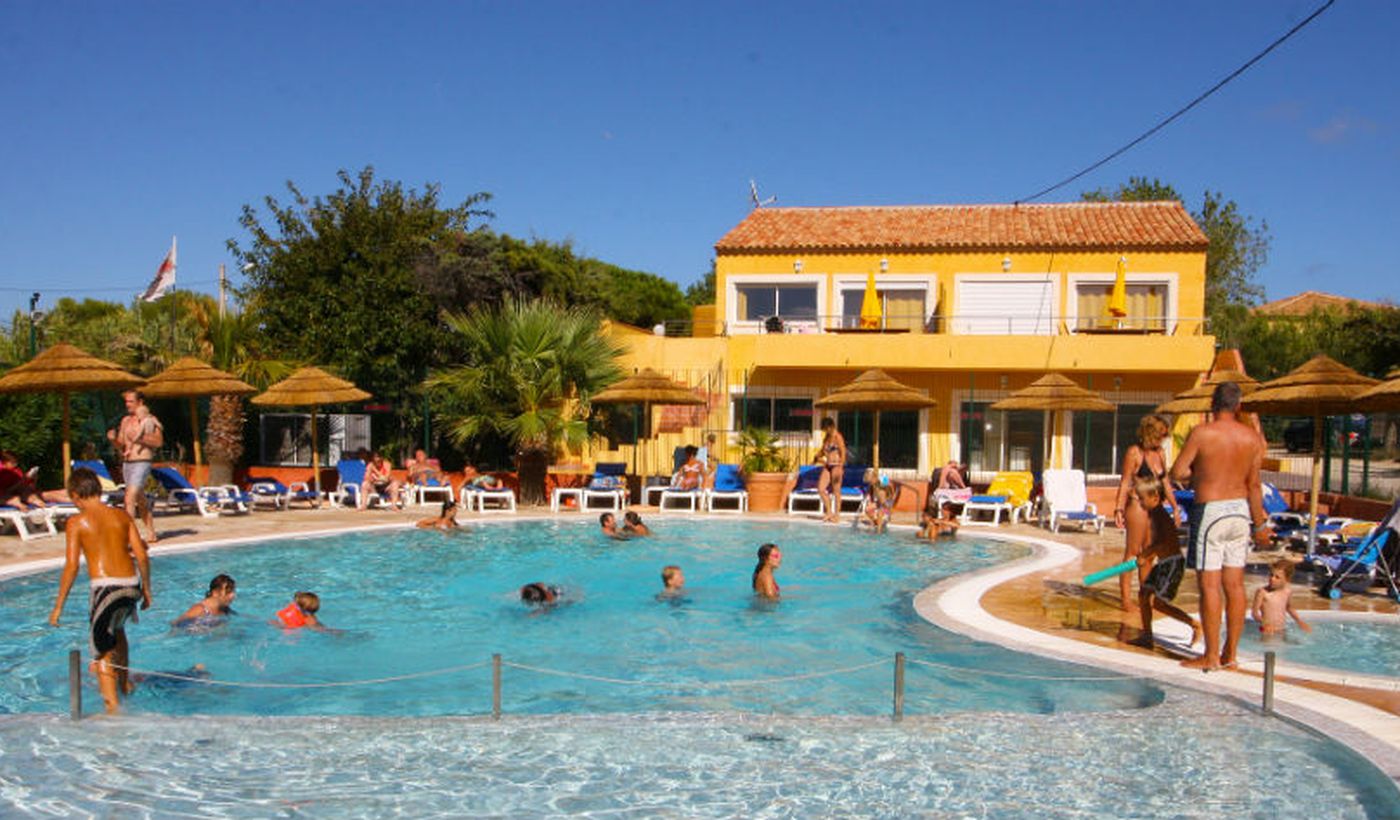 Camping met zwembad, Côte d'Azur