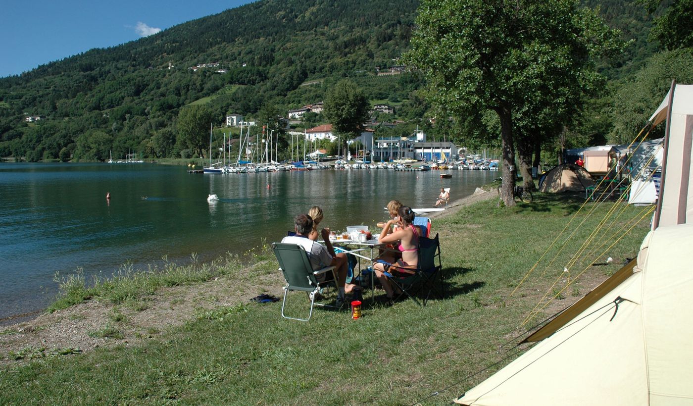 Pranzo sul lago di Caldonazzo