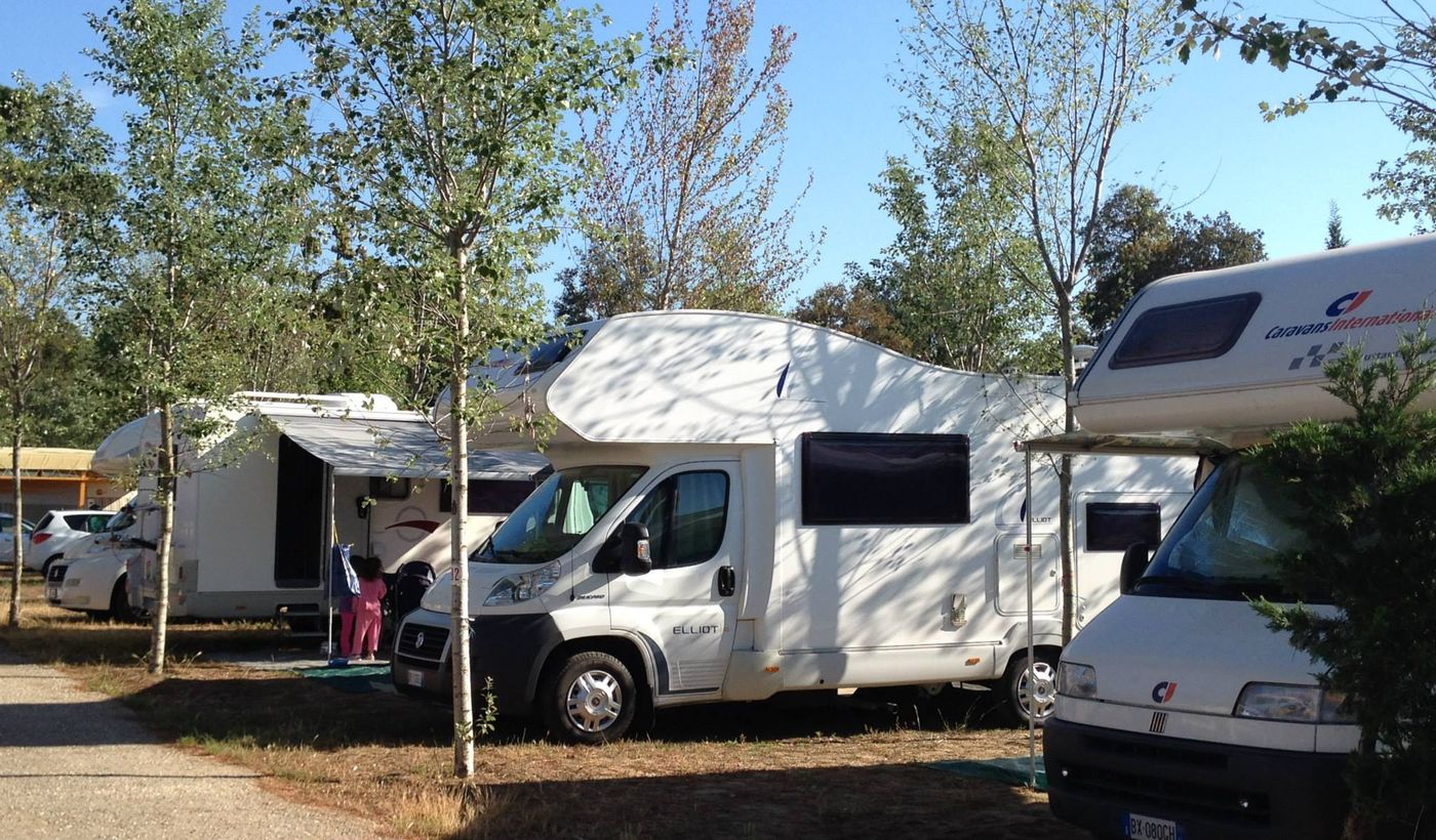Camping con Area Camper a Viareggio, Toscana