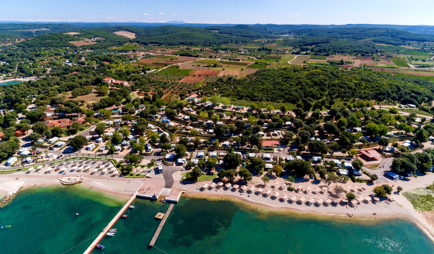 Overview Camping Val Saline in Rovinj