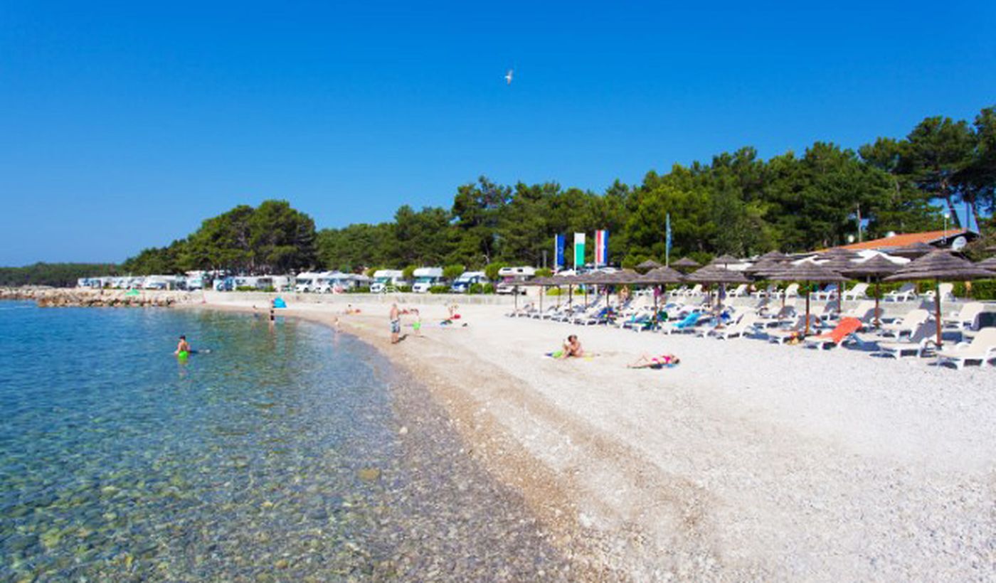 Strand in Kroatië