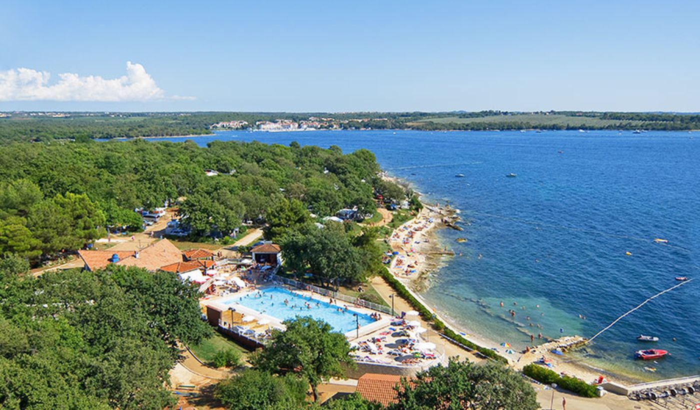 Campeggio con piscina in Croazia