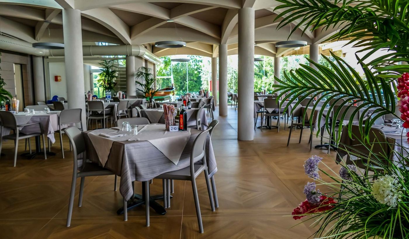 Restaurant on Lake Garda