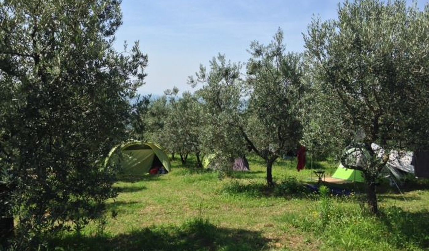 Camping in the Center of Tuscany